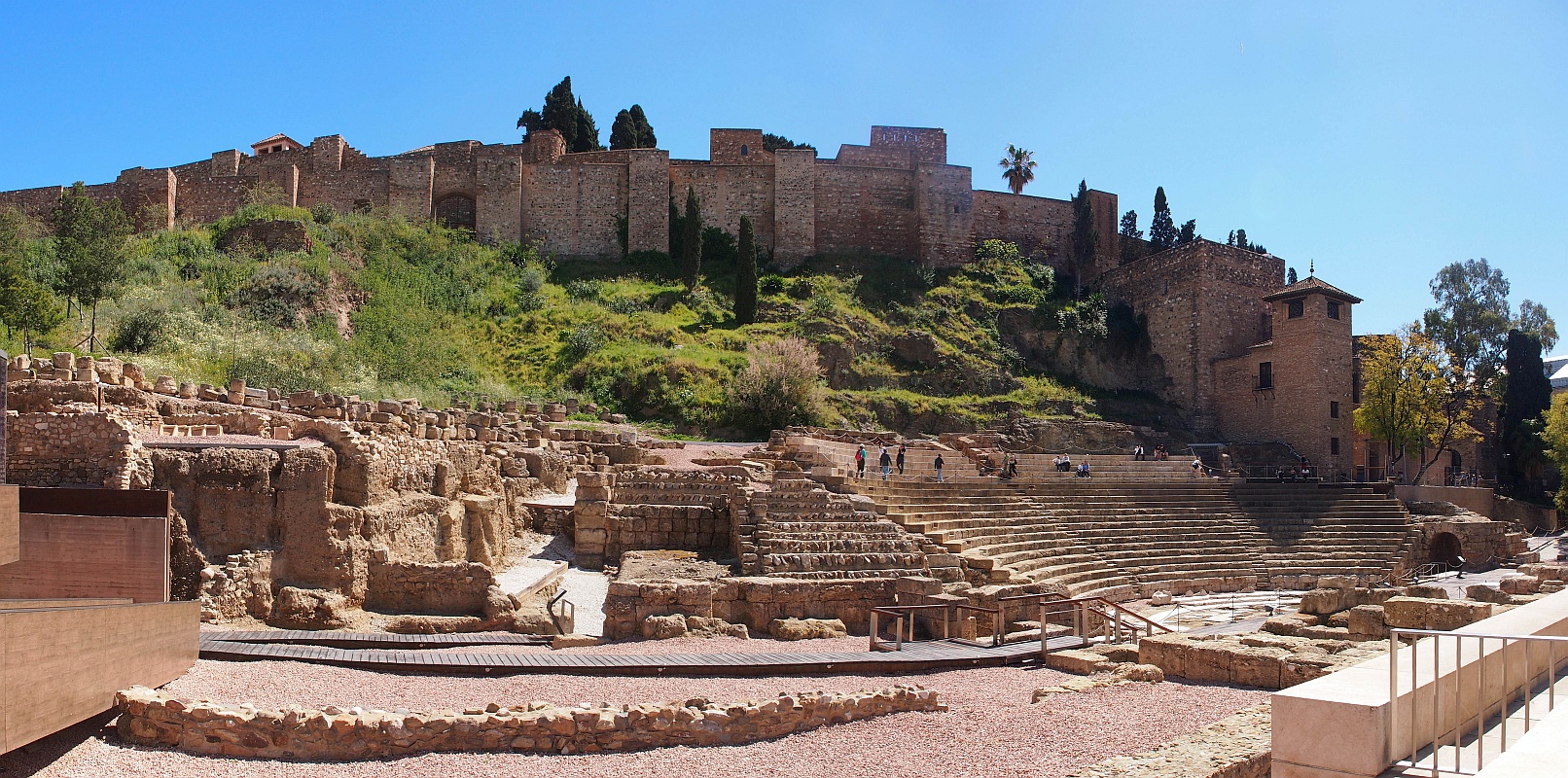 Málaga - Römisches Theater und Alcazaba