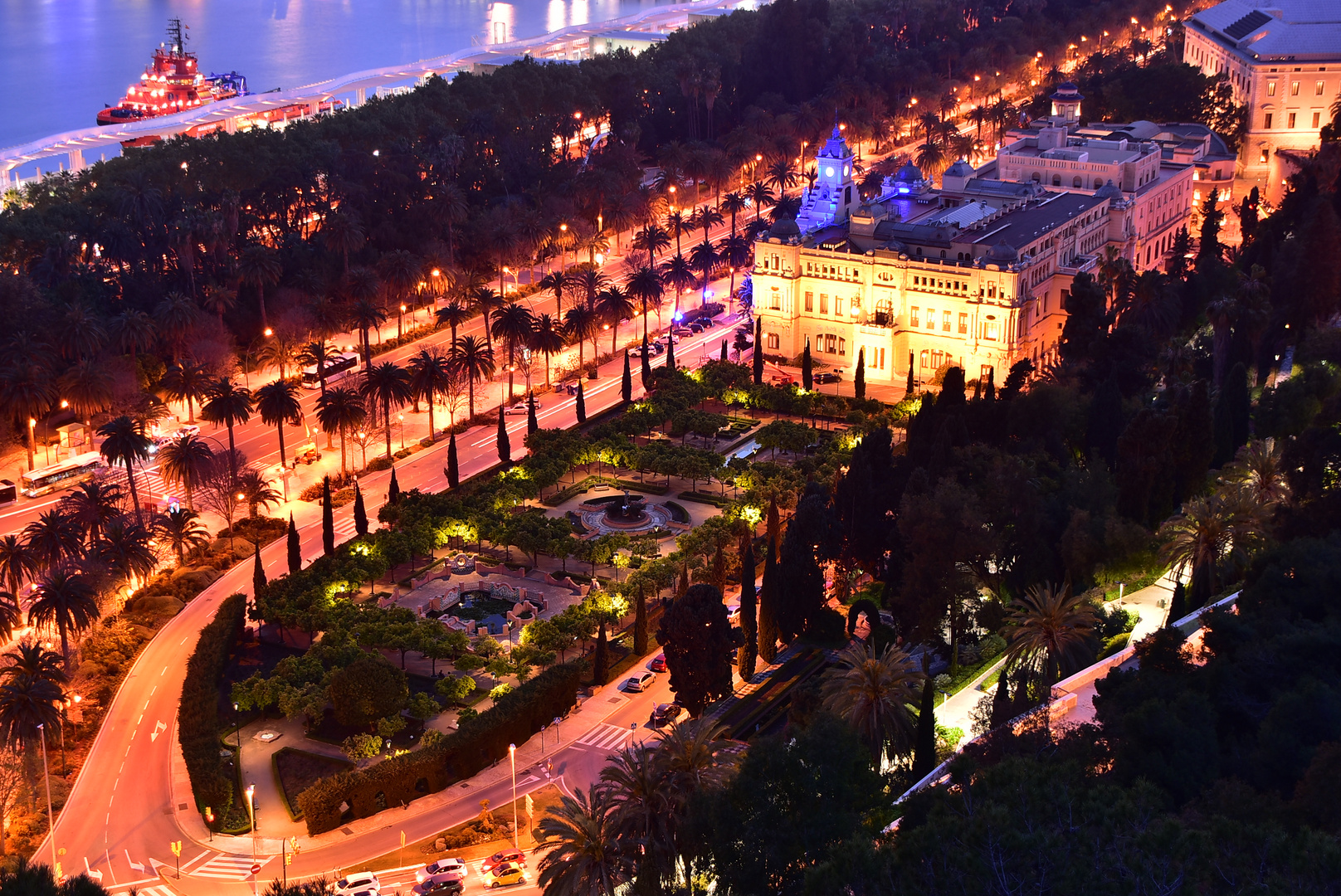 Malaga Skyline April 2019 