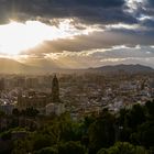 Malaga - Sonnenuntergangsstimmung