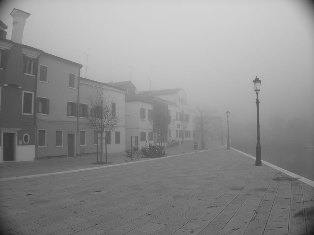 Malamocco in the fog