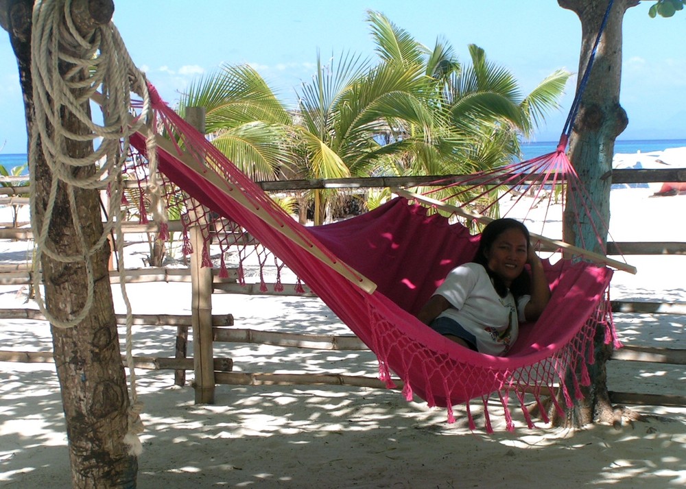 Malapascua, Relax in the hammock