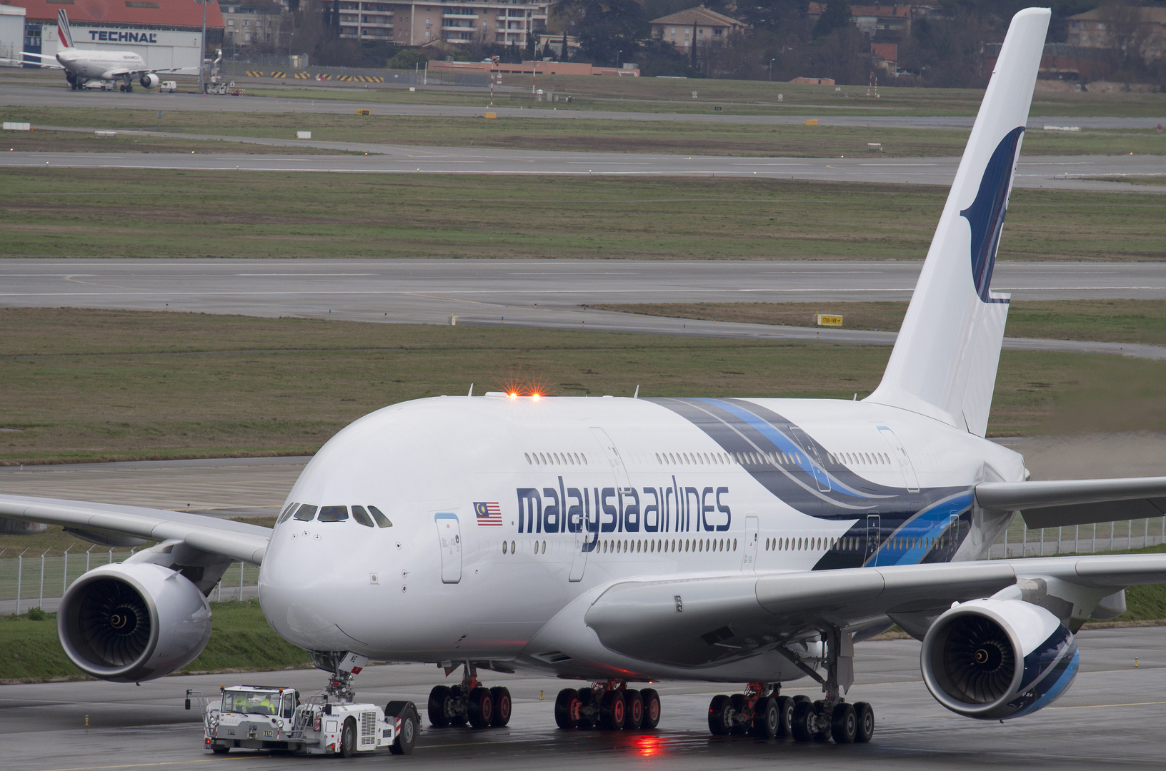 Malaysia Airlines A380 Toulouse/Blagnac