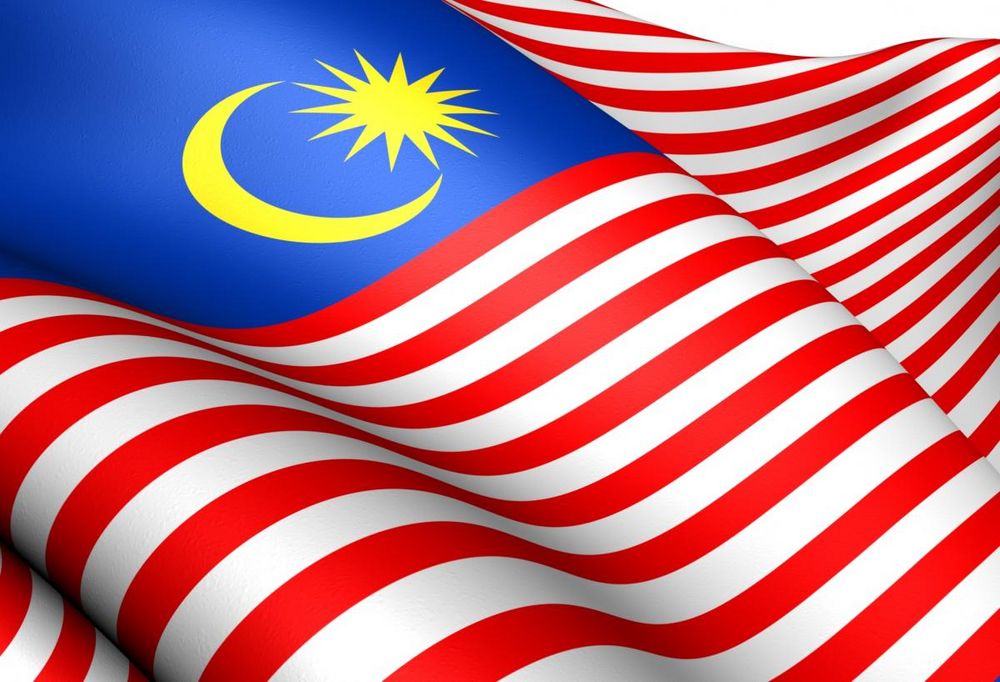 Malaysia Flagge