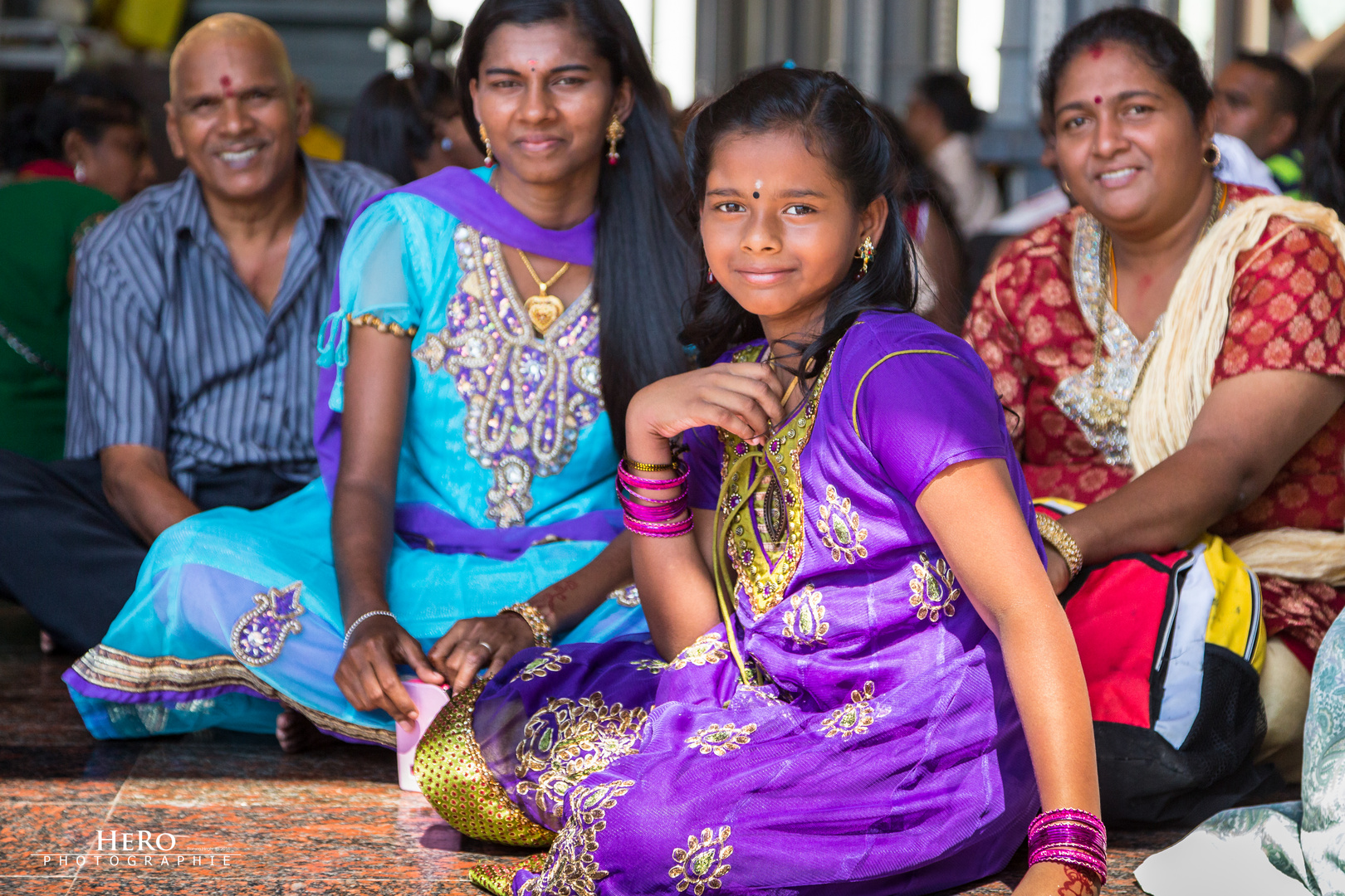 Malaysia / Kuala Lumpur - Thaipusam und Hindu Familie