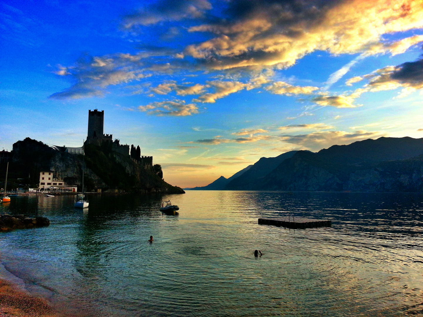 Malcesine am Abend