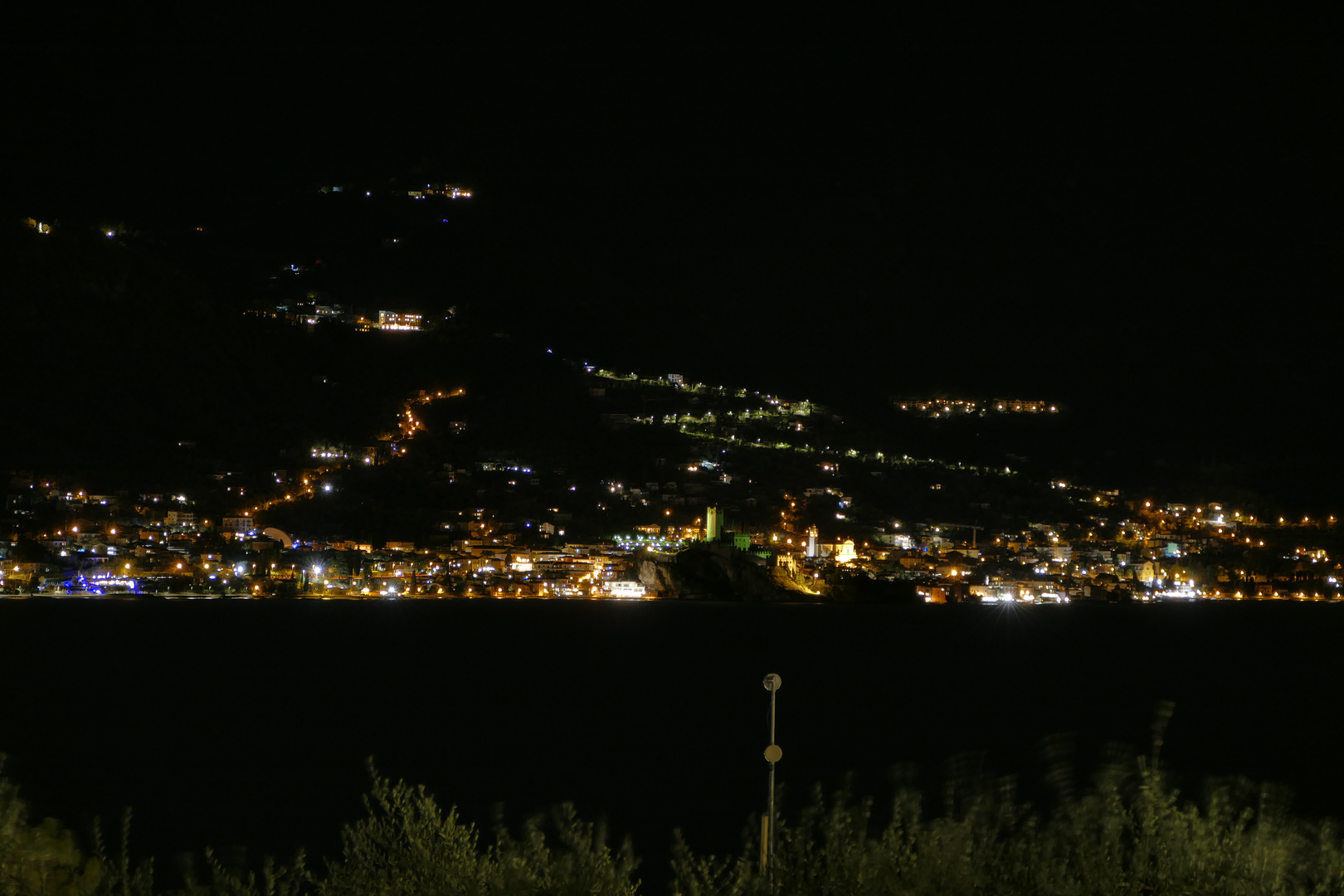 Malcesine bei Nacht