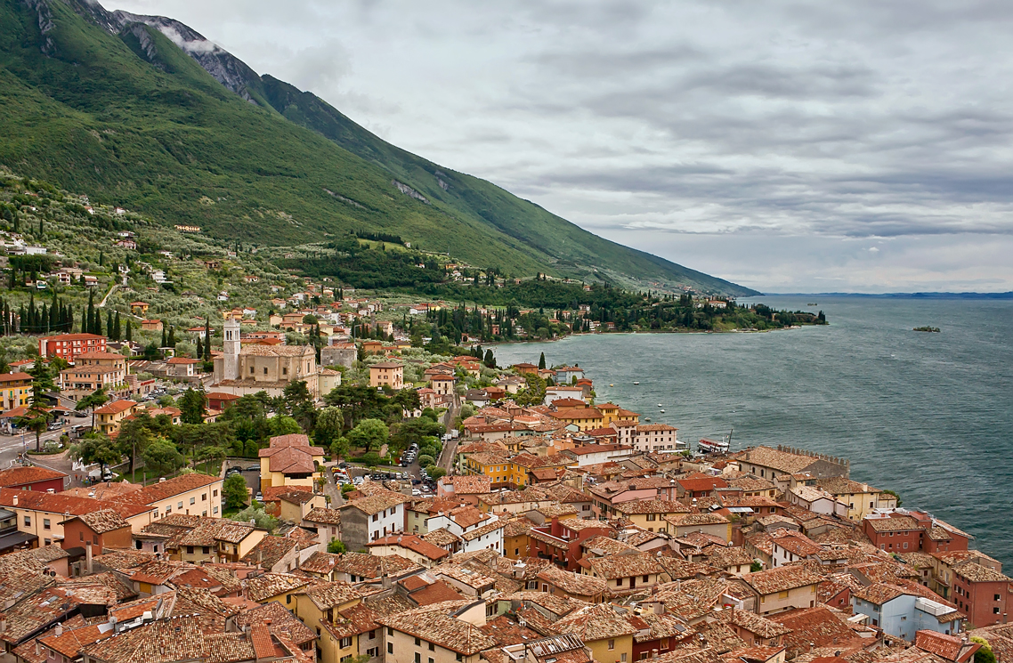 Malcesine, Blick von der Festung