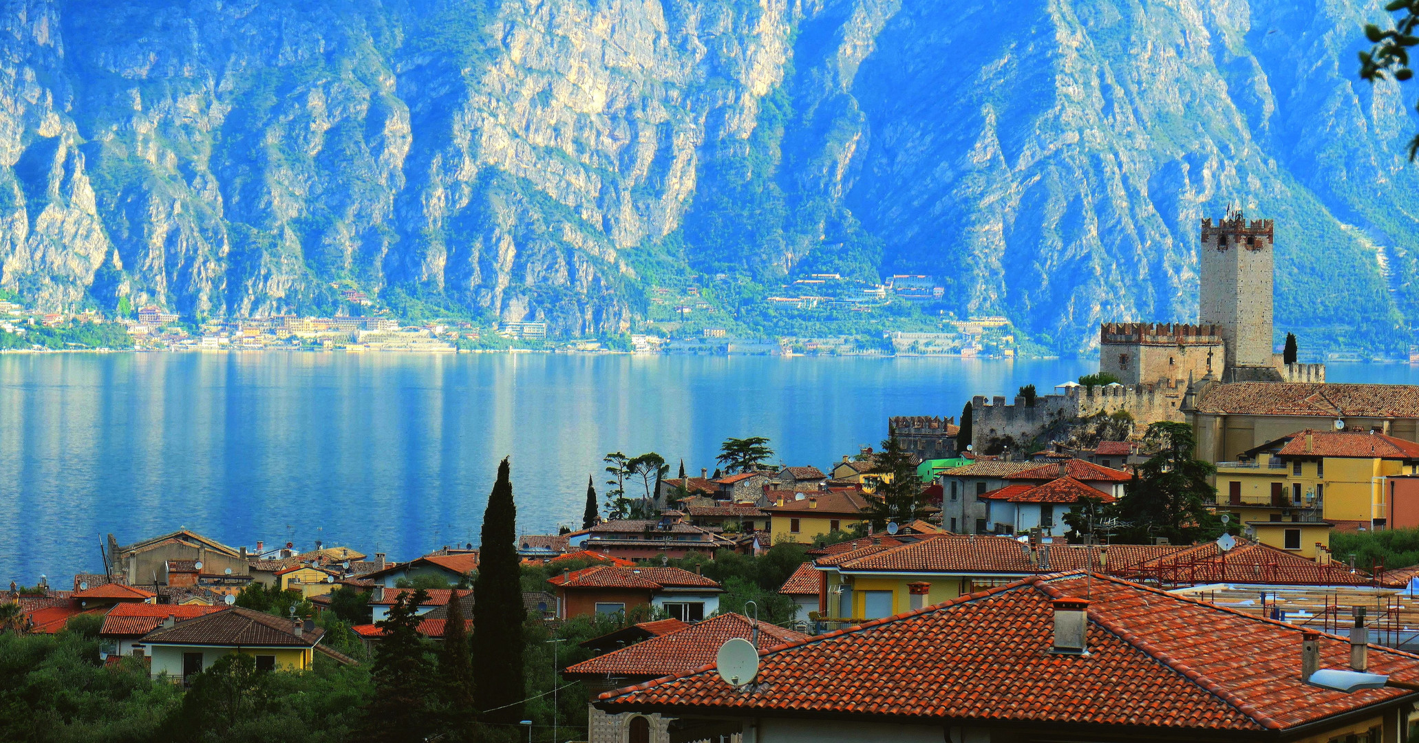 Malcesine in der Morgensonne - 2019