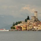 Malcesine mit der weithin sichtbaren Skaligerburg.