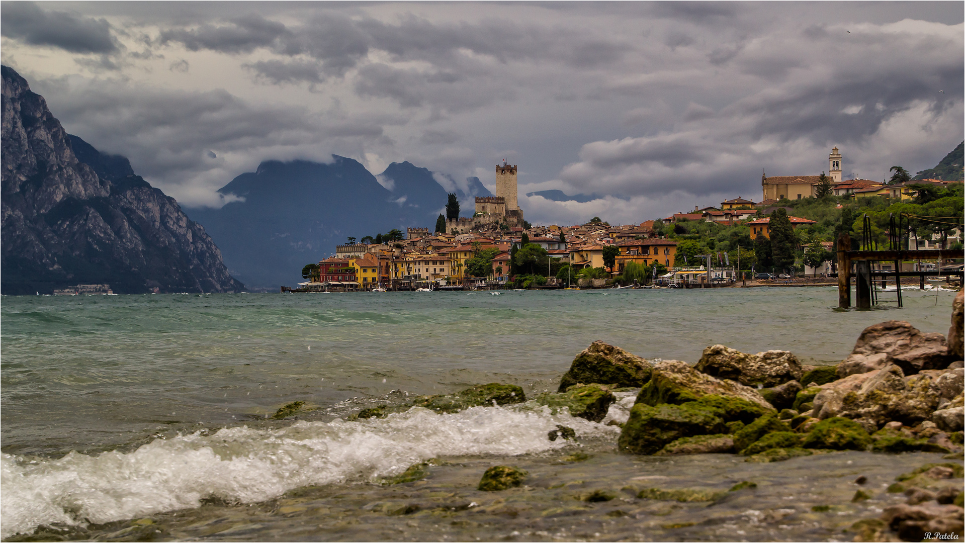 Malcesine nach dem Regen