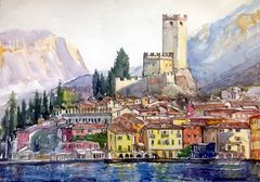 Malcesine Scaligerburg - Gardasee