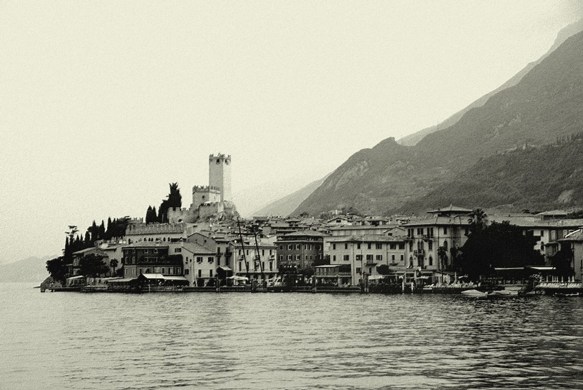 Malcesine seaside 1969?