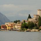 Malcesine (Veneto, Italien) ist eine Stadt am Ostufer...