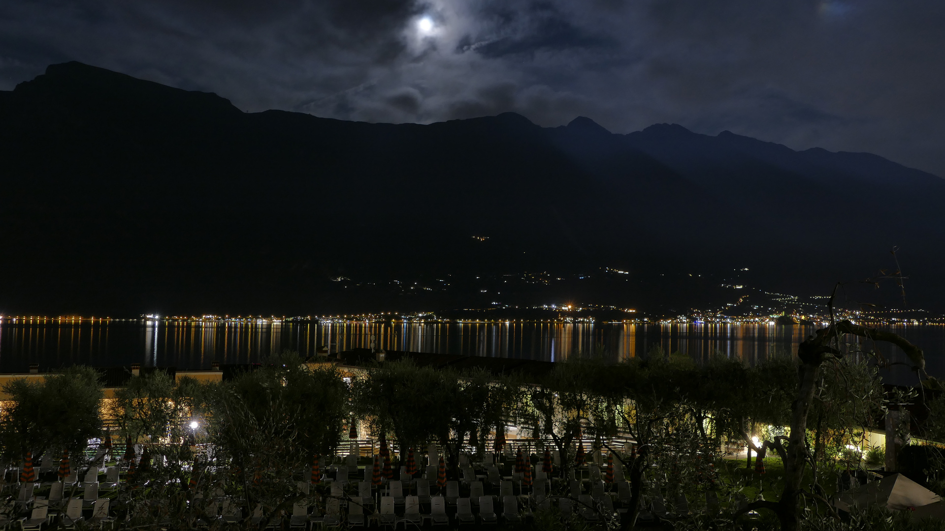 Malcesine/Limone bei Nacht