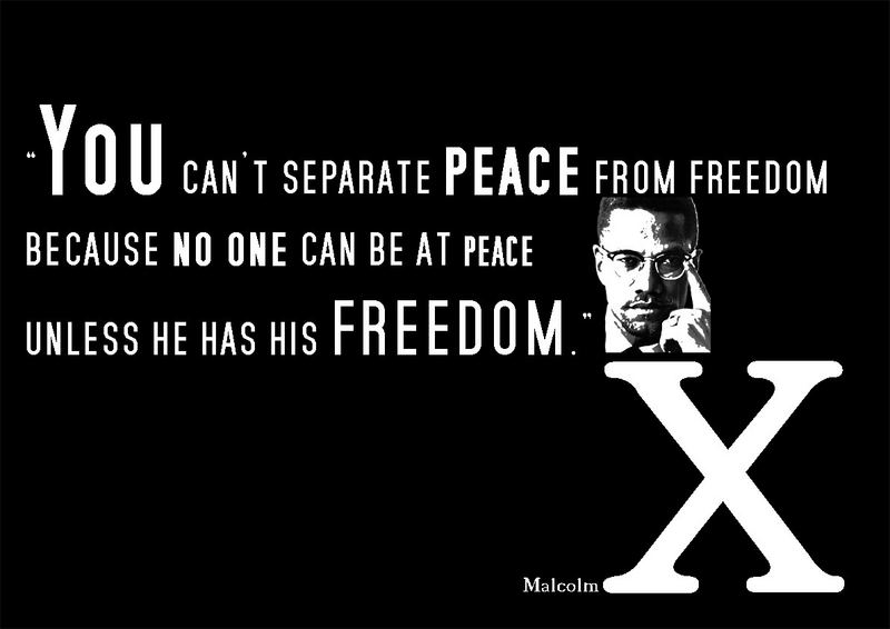 Malcolm X / Frieden