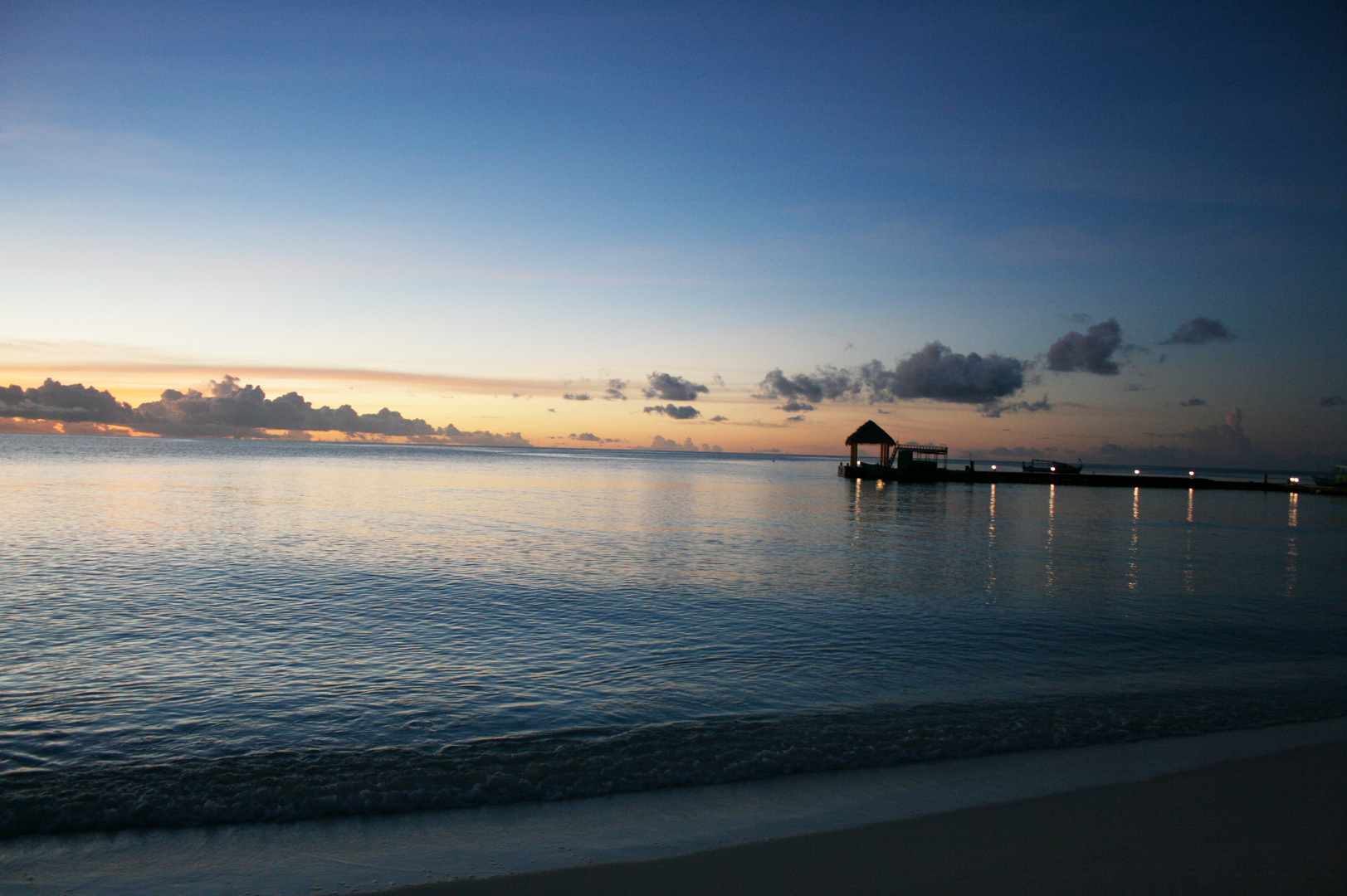 Maldives sunset