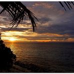 maldivian sunset