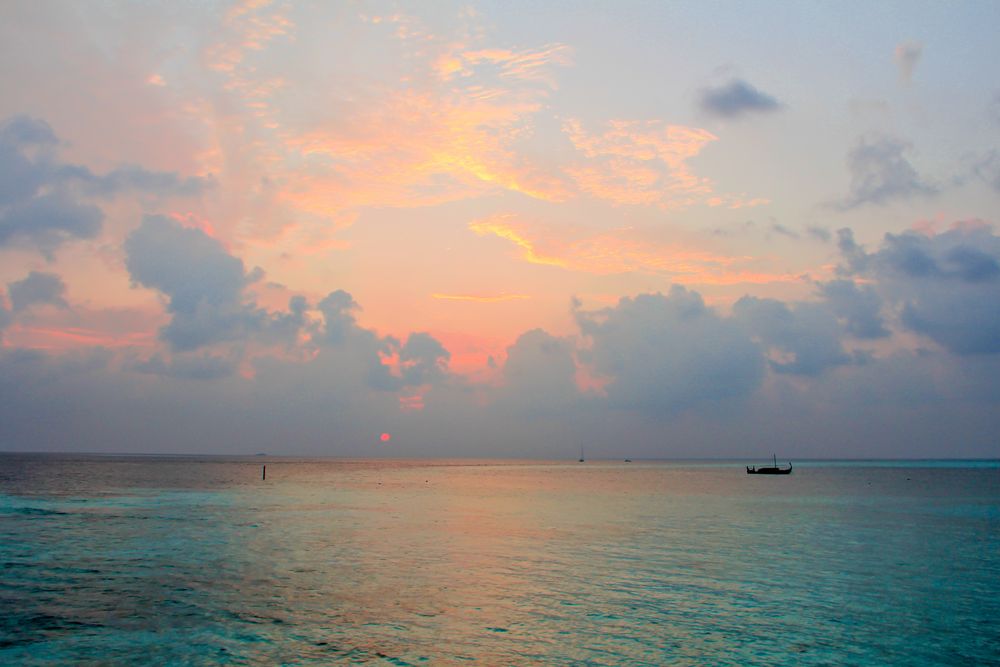 Maldivian sunset de sfleuremy 