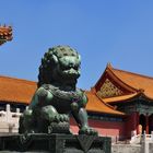 male Chinese Guardian Lion (Forbidden City, Beijing)