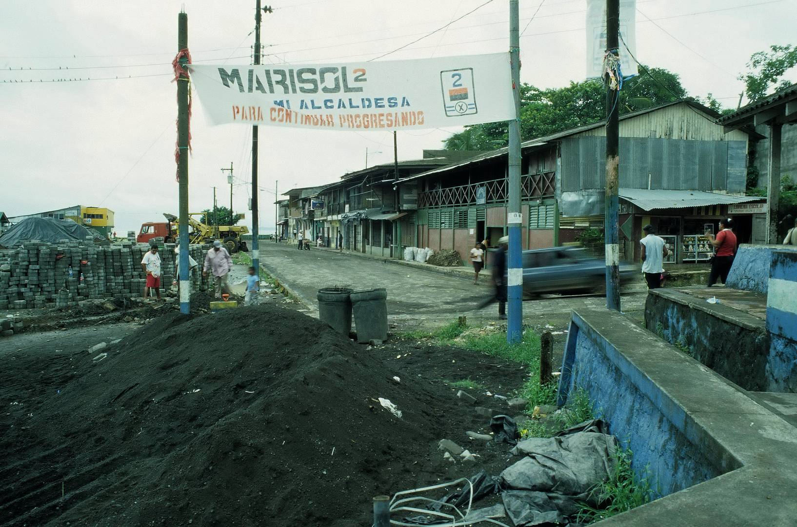 Malecon 2004 San Carlos - Baustelle