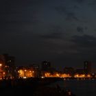 Malecon at night