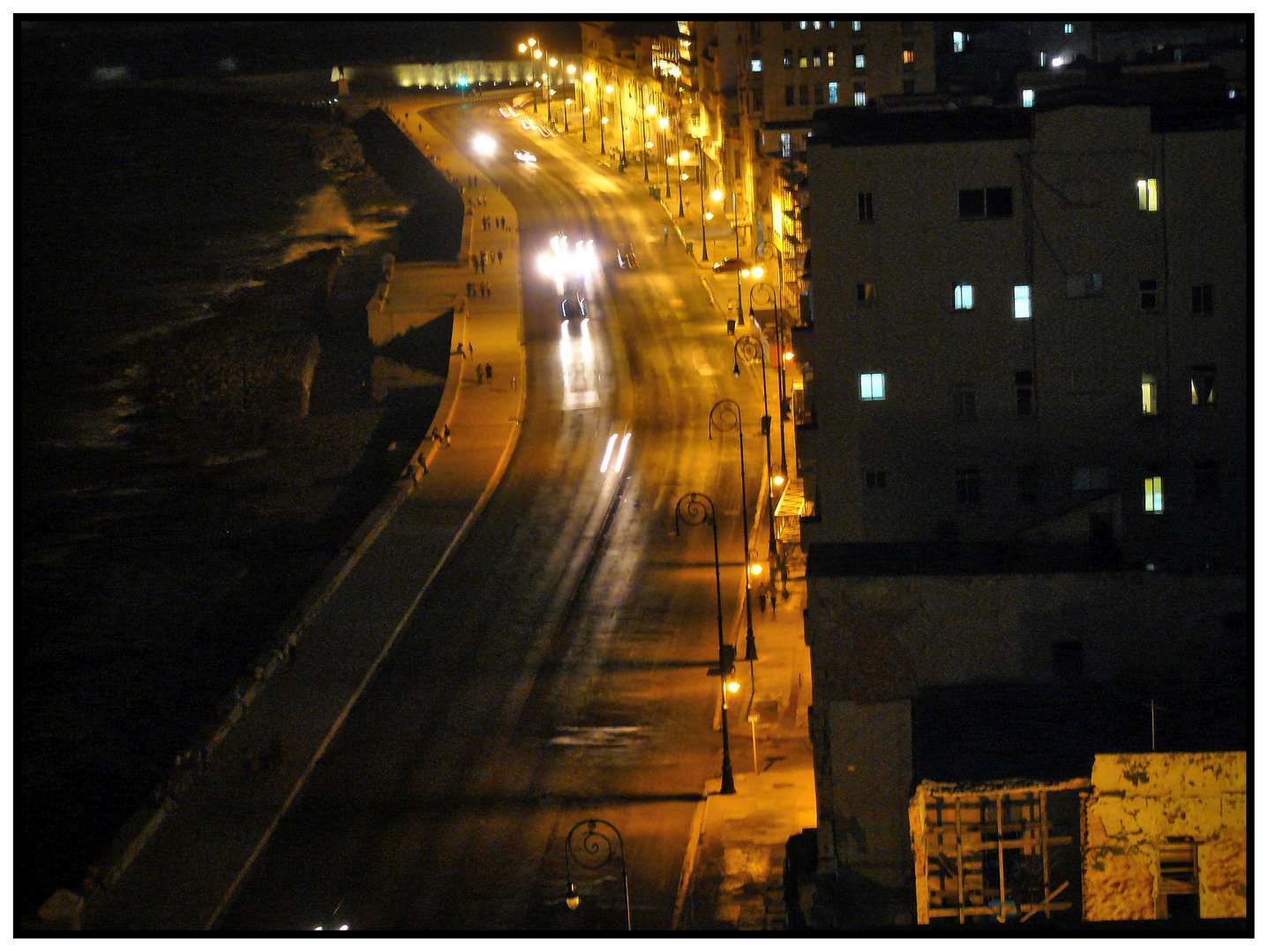 Malecon bei Nacht