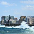 Malecón bei Seegang