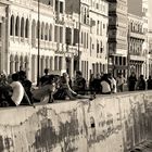 Malecon - black and white