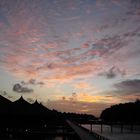 Malediven 2005 - Sonnenuntergang auf Kuramathi