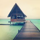 {Malediven 2013} Haus am Ozean