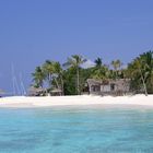 Malediven Reethi Beach 2007 Strand bei Ankunft