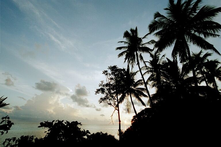 Malediven, Sonnenuntergang