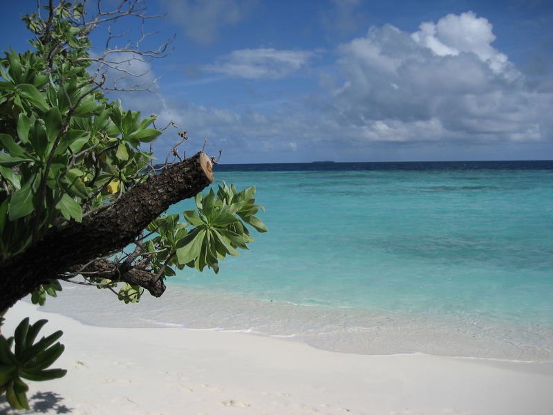 Malediven Strand Dhiggiri Island Resort