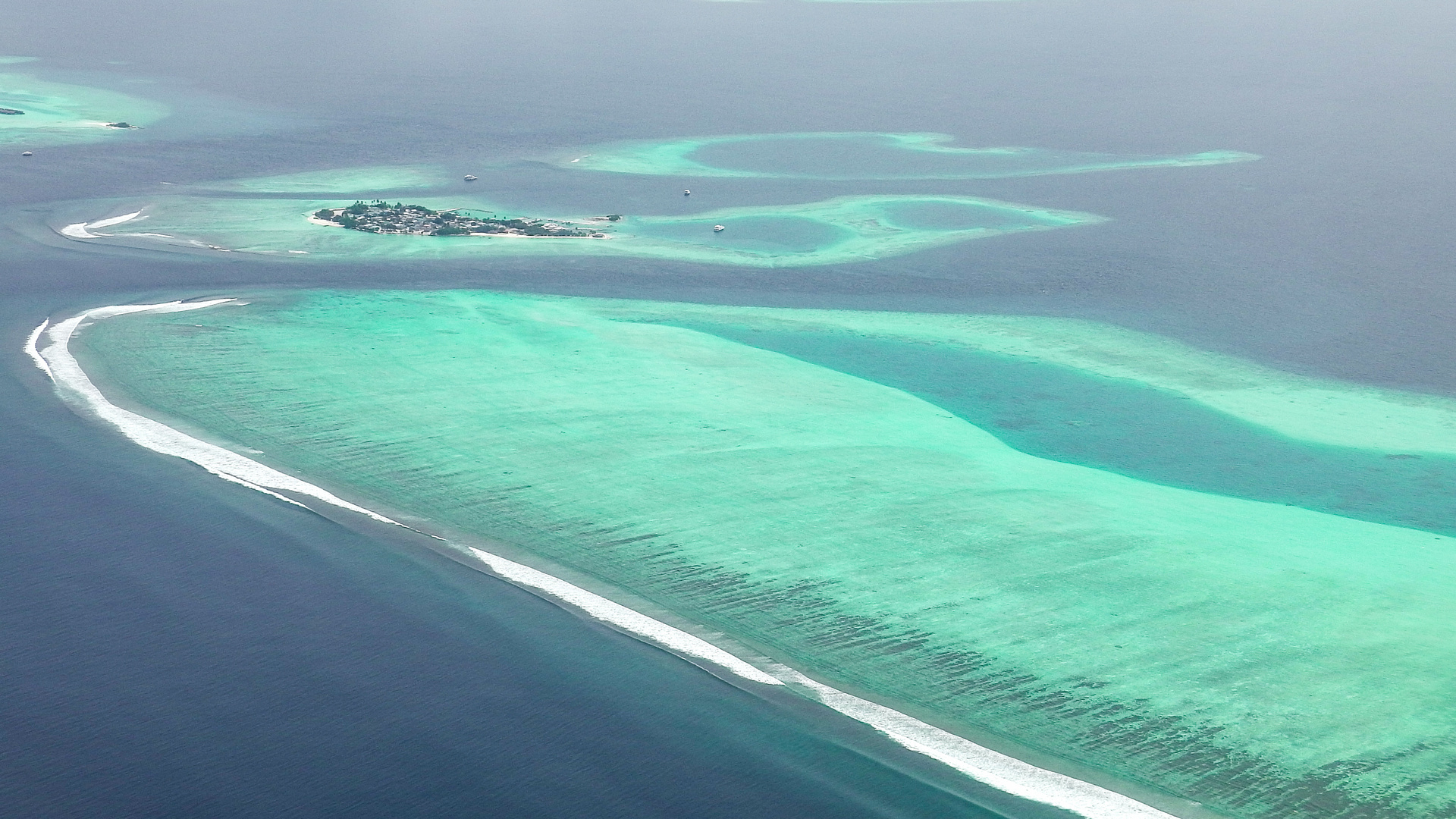 Maledives from top