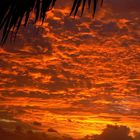 Maledivischer Sonnenuntergang