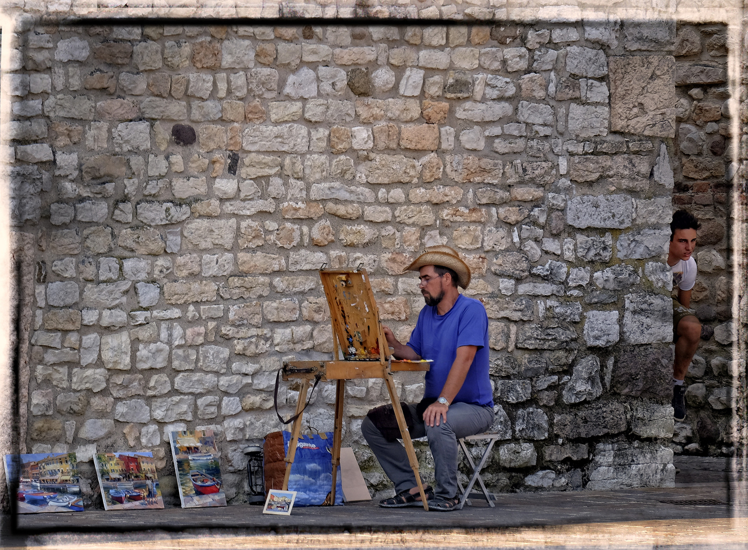 Maler in Lazise
