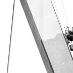 Maler in luftiger Höhe