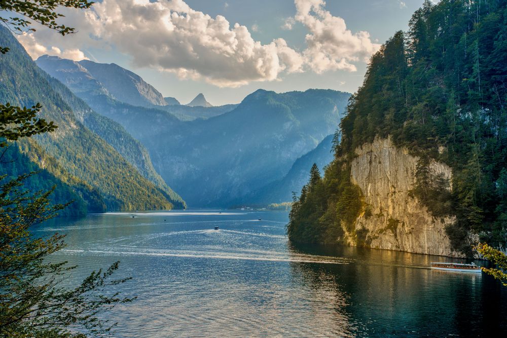 Malerblick auf den Königssee