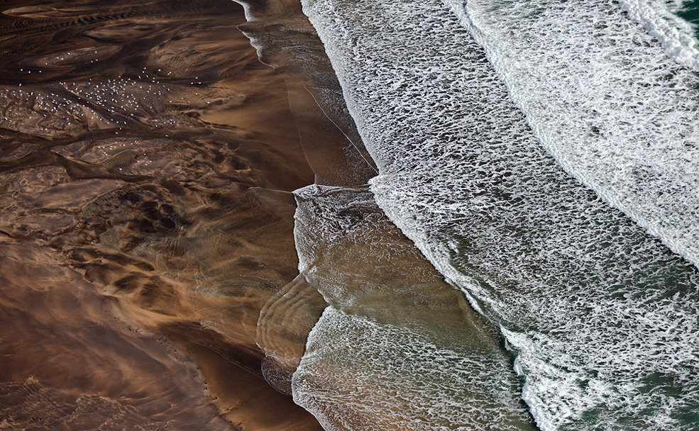 Malerei der Brandung - Aerials Iceland #1007