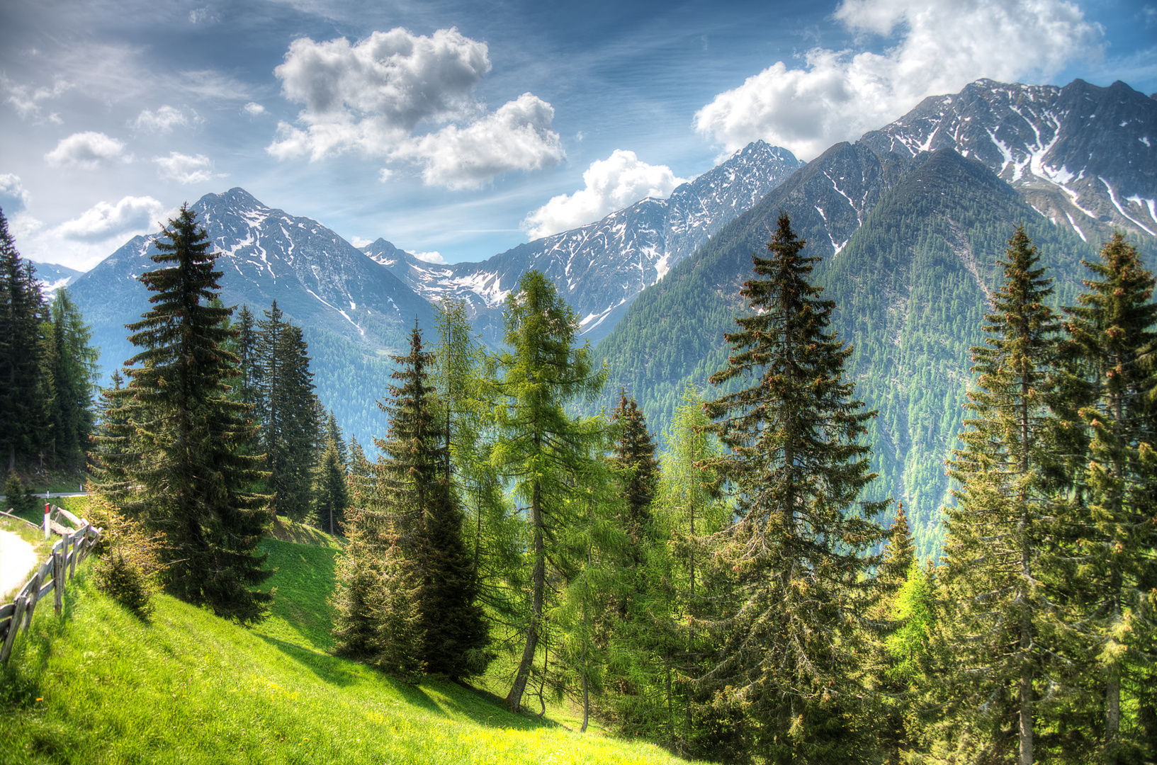 Malerische Alpen