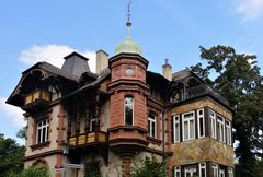 - malerische Fassade in Aschaffenburg ...