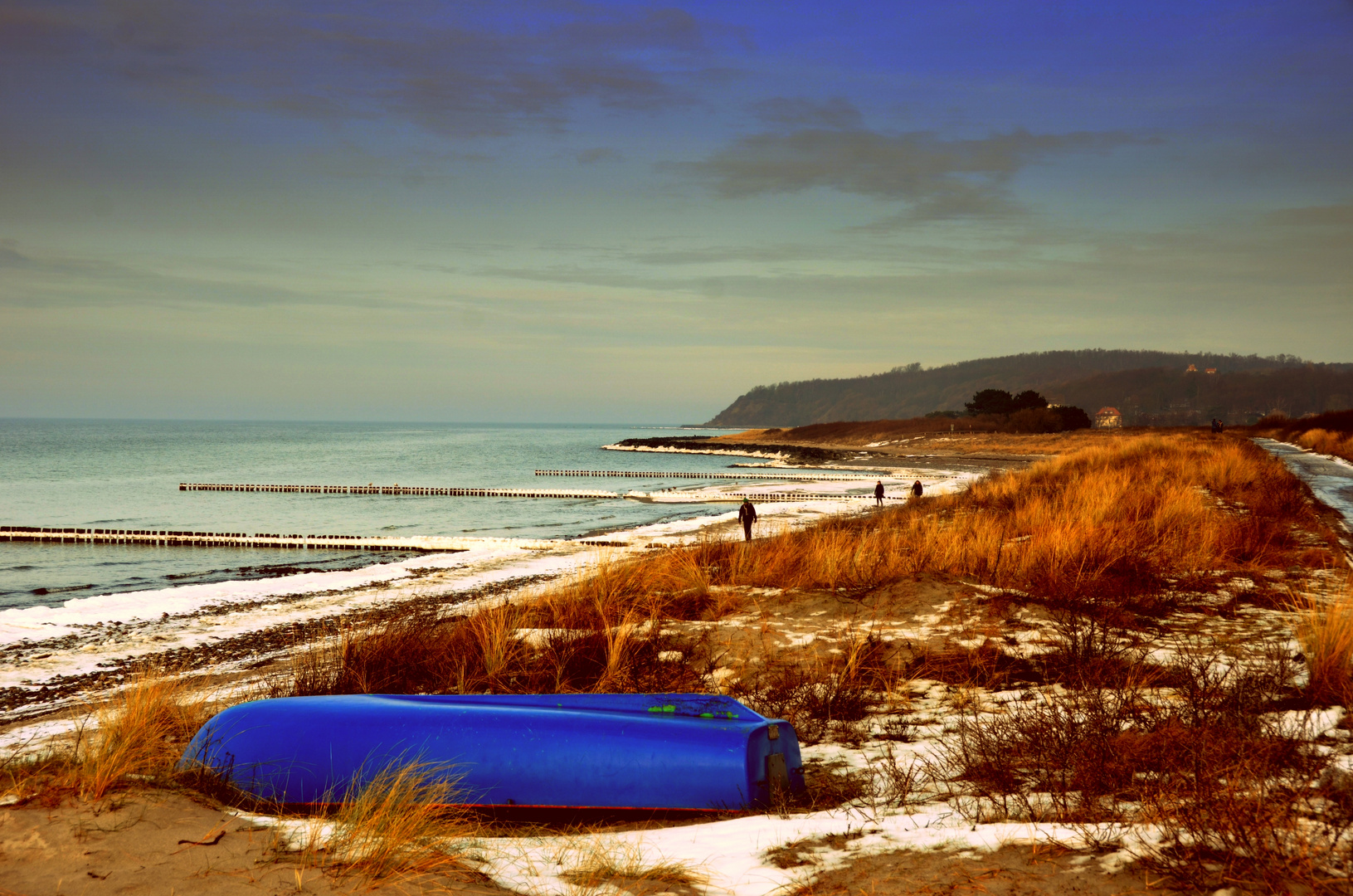 Malerische Insel Hiddensee