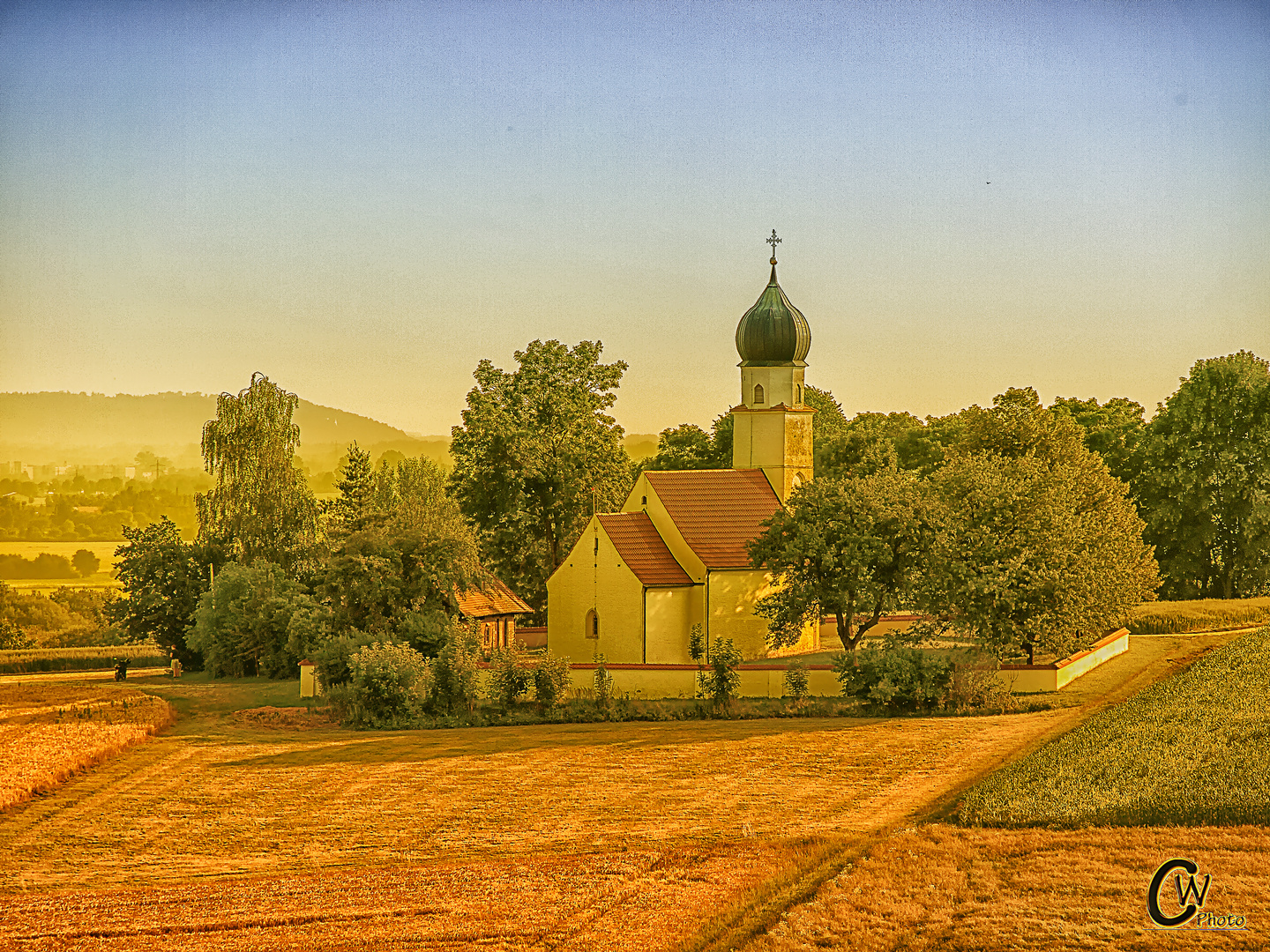 Malerische kleine Kirche