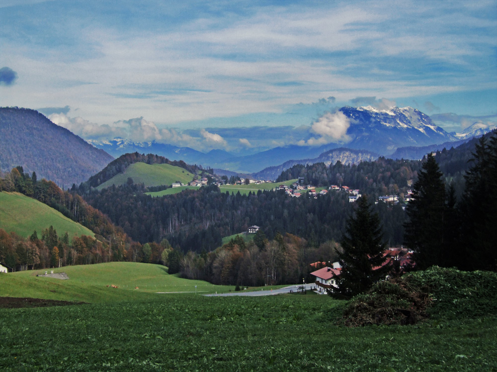 Malerische Landschaft ...