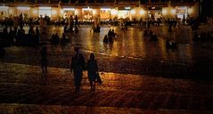 Malerische Nacht in Siena