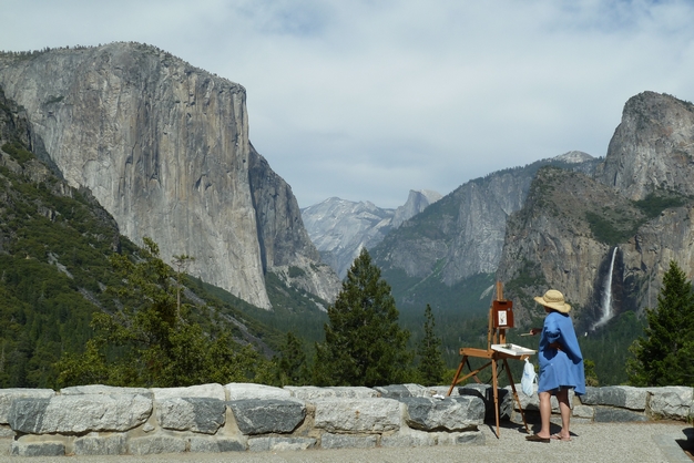 Malerische Szene im Yosemite National Park