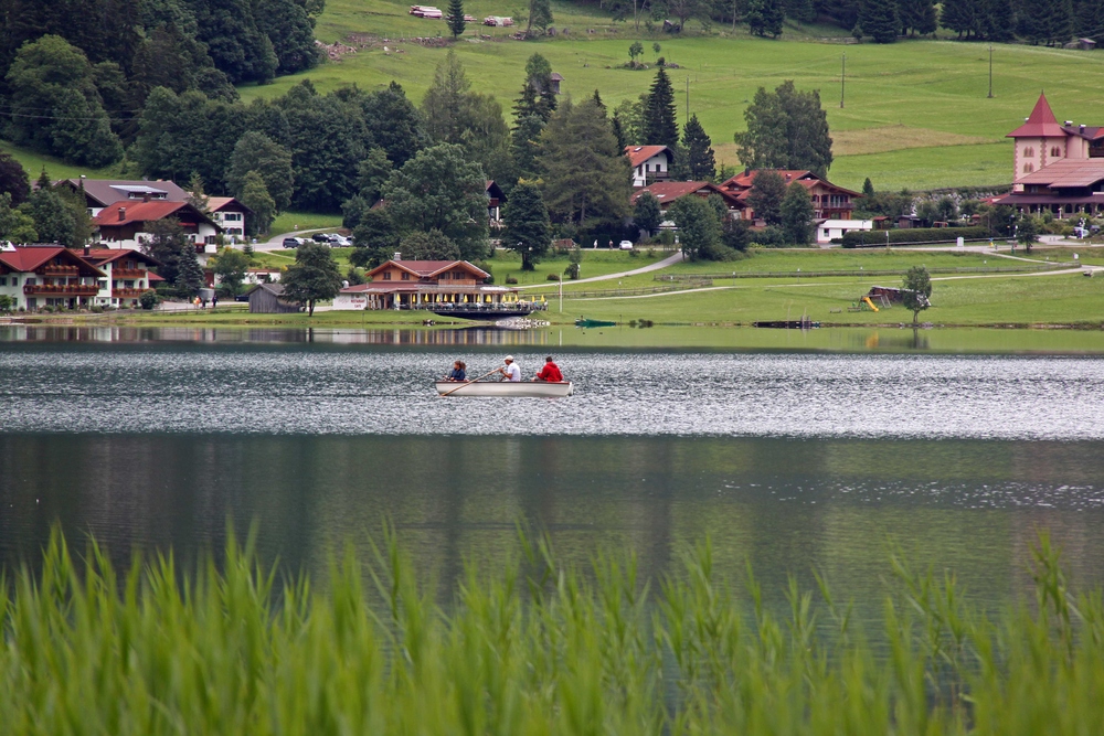 Malerischer Bergsee