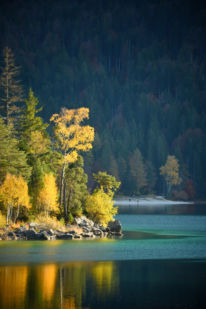 malerischer Eibsee