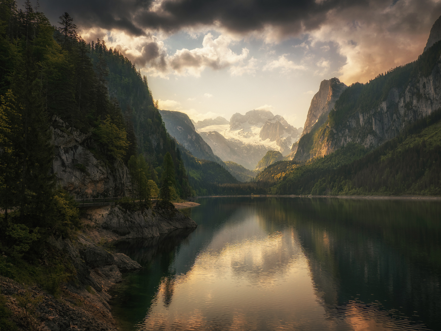 malerischer Gosausee