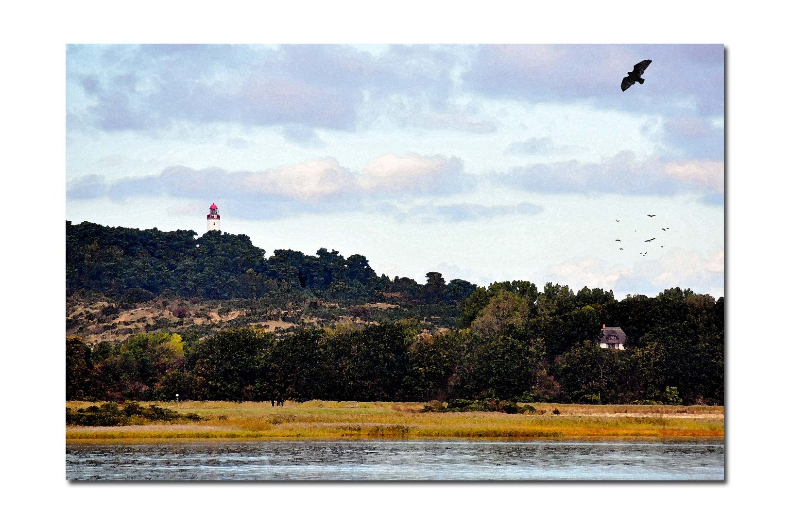 Malerischer Leuchtturm